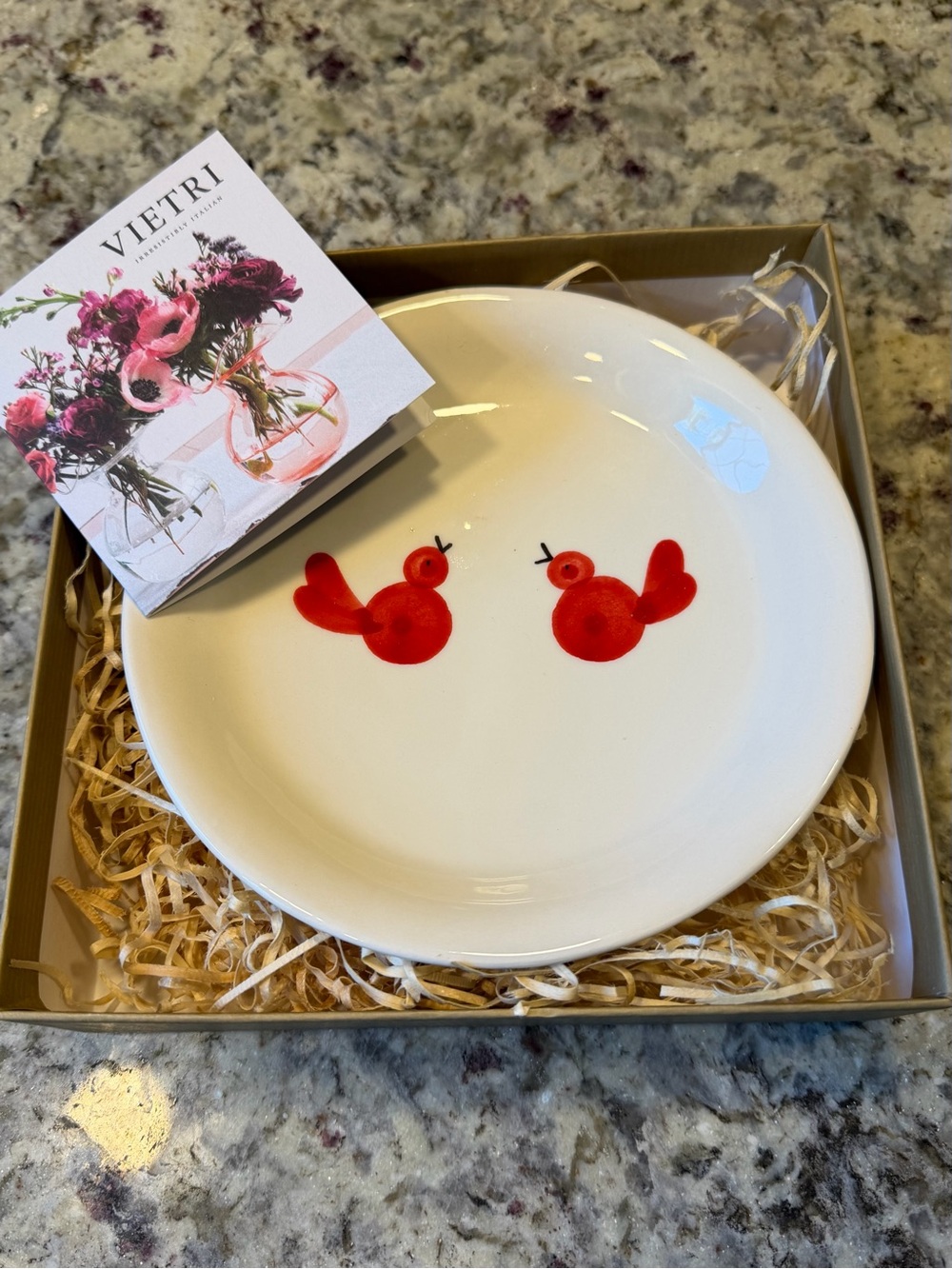 New Vietri Old St. Nick Ti Penso Plate